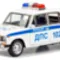 Машинка металлическая 1:24 «ВАЗ-2106 Жигули: Полиция ДПС» 2415B, 21 см., инерционная, звук, свет