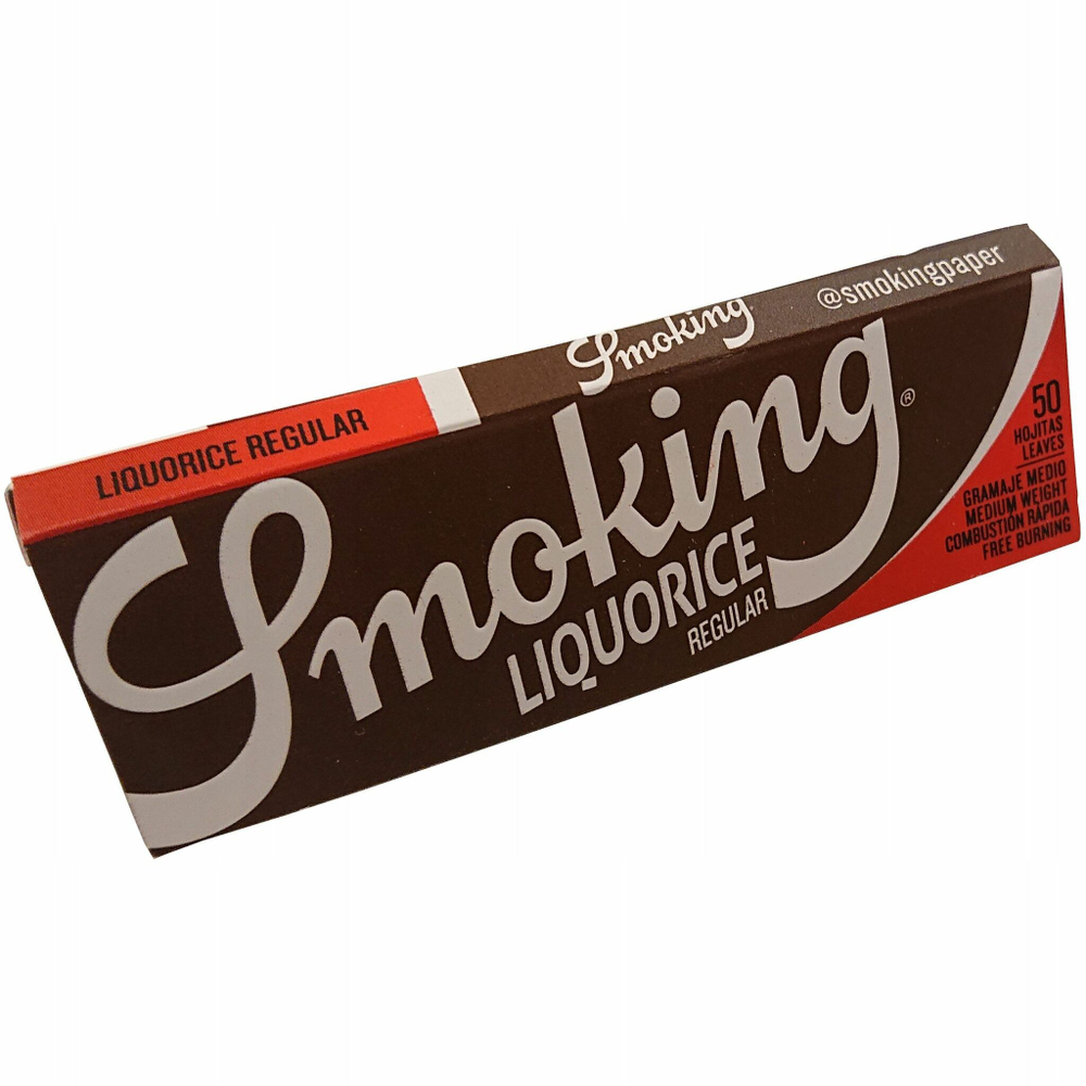 Бумага для сигарет блок "Smoking" Liquorice 60л*50шт