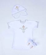 Крестильный набор р.62 молочн (PuZZiki) 13-13