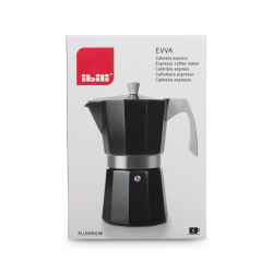 Кофеварка гейзерная на 9 чашек Ibili Evva 623109