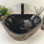 Раковина из речного камня RS-65251 46*42*15 0856