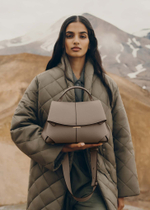 Сумка Polene Mokki EDITION TEXTURED TAUPE