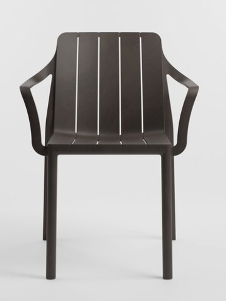 Кресло пластиковое Nardi Tiberina, терра