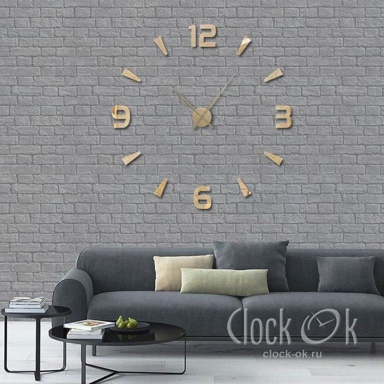 Настенные 3D часы Divide