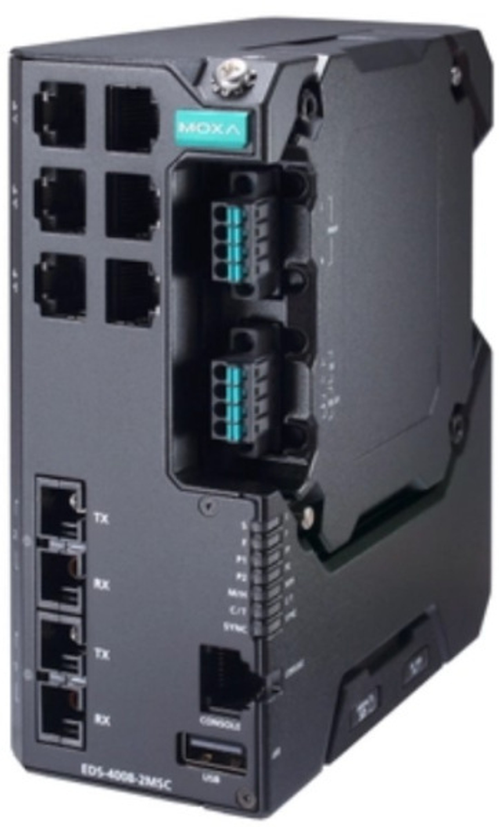 Коммутатор управляемый MOXA EDS-4008-2MSC-HV-T