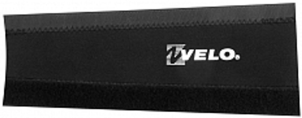 Накладка на перо рамы VLF-001 VELO лайкра/неопрен черная, 260х100/80мм