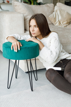 Пуф Тесла Зеленый