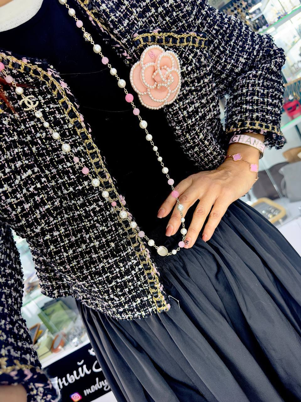 Бусы CHANEL