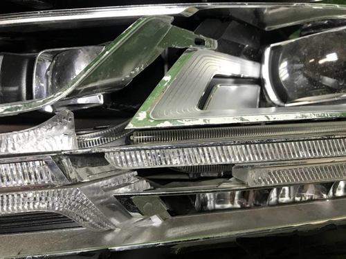 Битая Фара левая Audi Q7 2 (2015-2019) Full LED