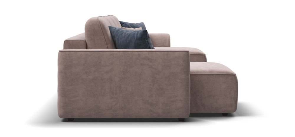 П-образный диван KING MODOOL Велюр Royal пион