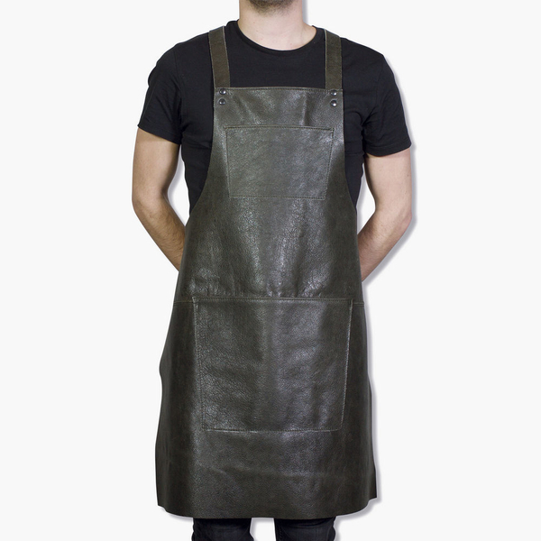 Фартук DutchDeluxes Suspender Style Vintage Grey серый