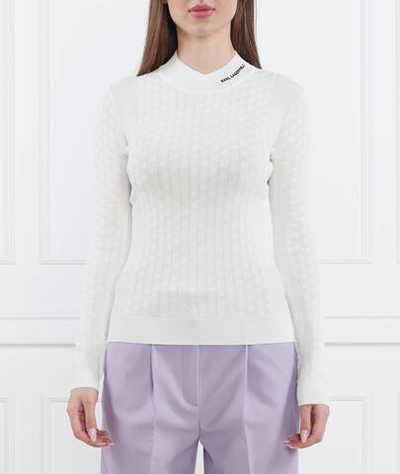 Гольф Karl Lagerfeld - белый(231W2004)