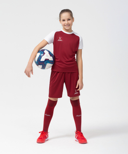 Шорты игровые CAMP Classic Shorts, гранатовый/белый, детский