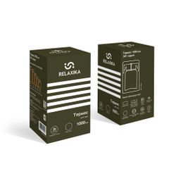 Термос для еды Relaxika 301 (1 литр), хаки