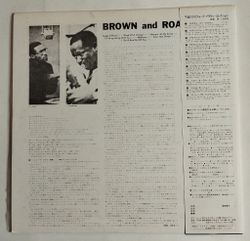 Винтажная виниловая пластинка LP Brown And Roach Incorporated (Japan 1974) (Obi)