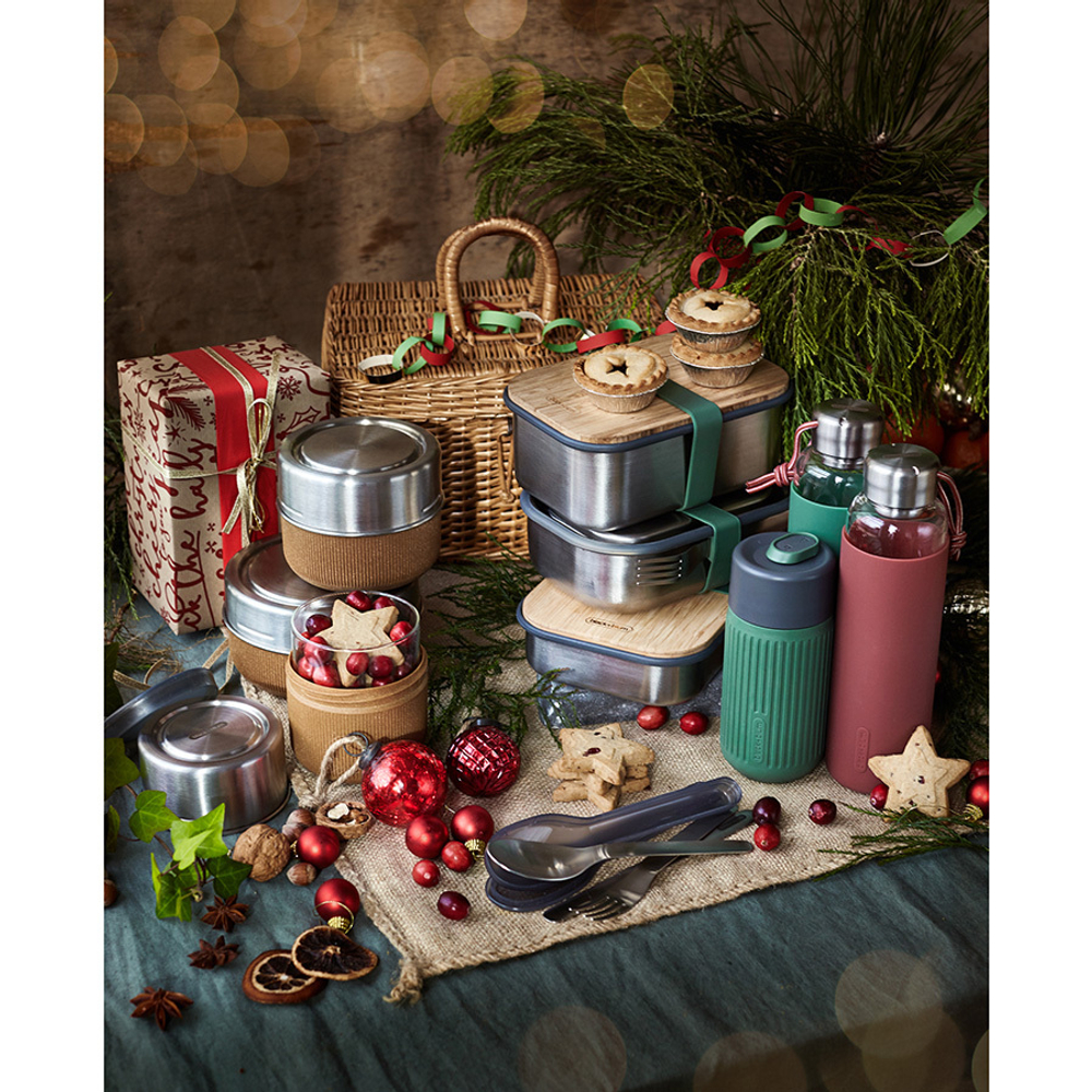 Ланч-бокс glass lunch pot, 450 мл, коричневый