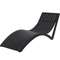 Шезлонг Slim черный
