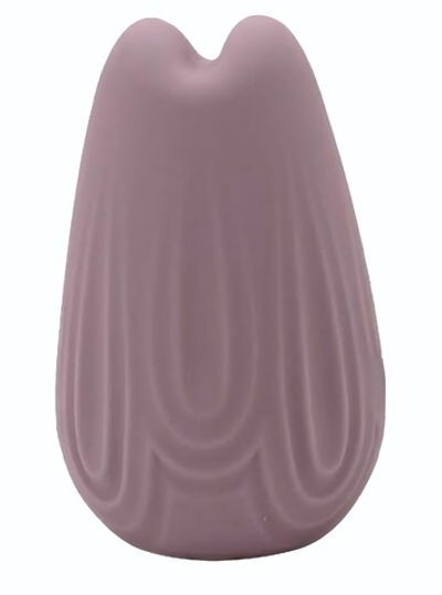 Сиреневый перезаряжаемый вибратор Vase - 7,4 см. (Цвет: сиреневый)