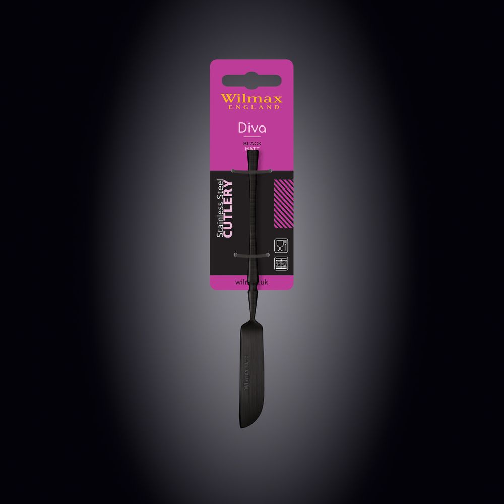 Нож для масла 16 см на блистере WL‑999586/1B