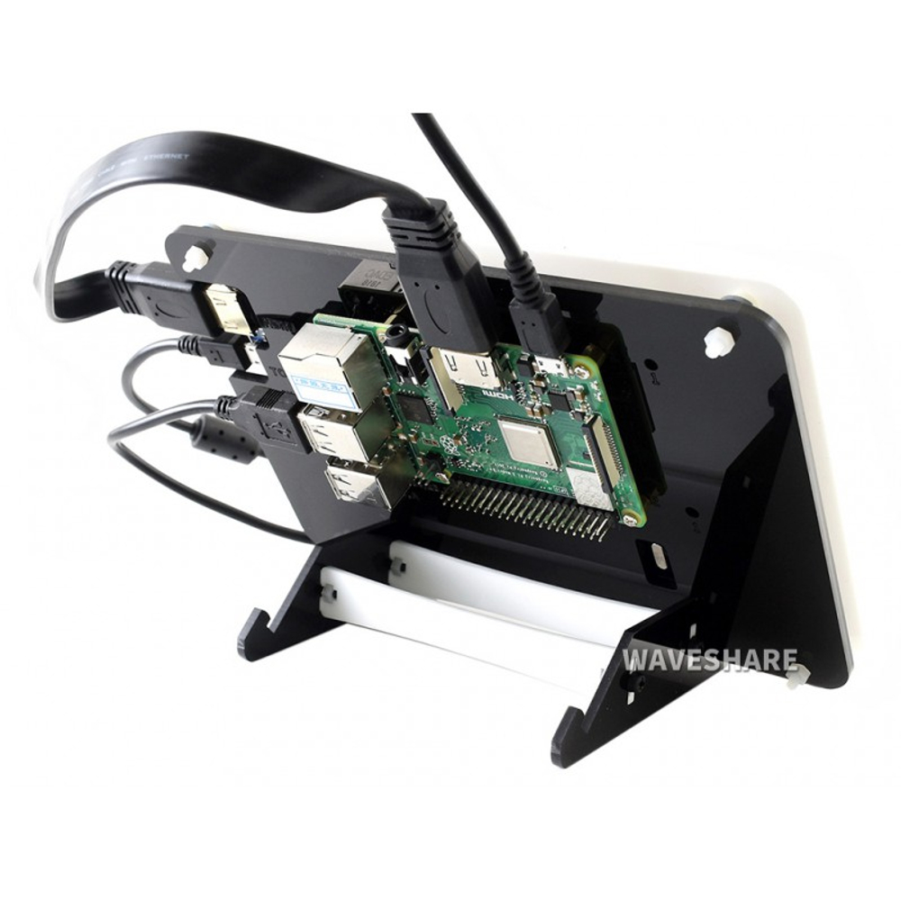 Дисплей Waveshare с сенсорным экраном и корпусом 7.0”, HDMI, 800x480