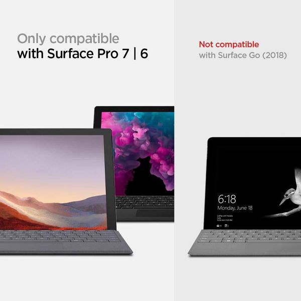 Чехол-папка Spigen Stand Folio Designed для Surface Pro 7 / Surface Pro 6 Case - Black