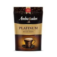 Кофе растворимый Ambassador Platinum, пакет 150 г