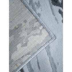 Ковер для комнаты напольный, оттенок серый, основа полиэстер