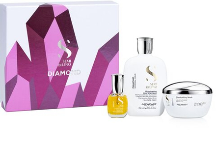Alfaparf Milano Semi di Lino Diamond Illuminating - набор (для нормальных волос) /   / GTIN 8022297145532