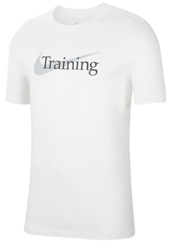 Мужская теннисная футболка Nike Dri-Fit Tee - white