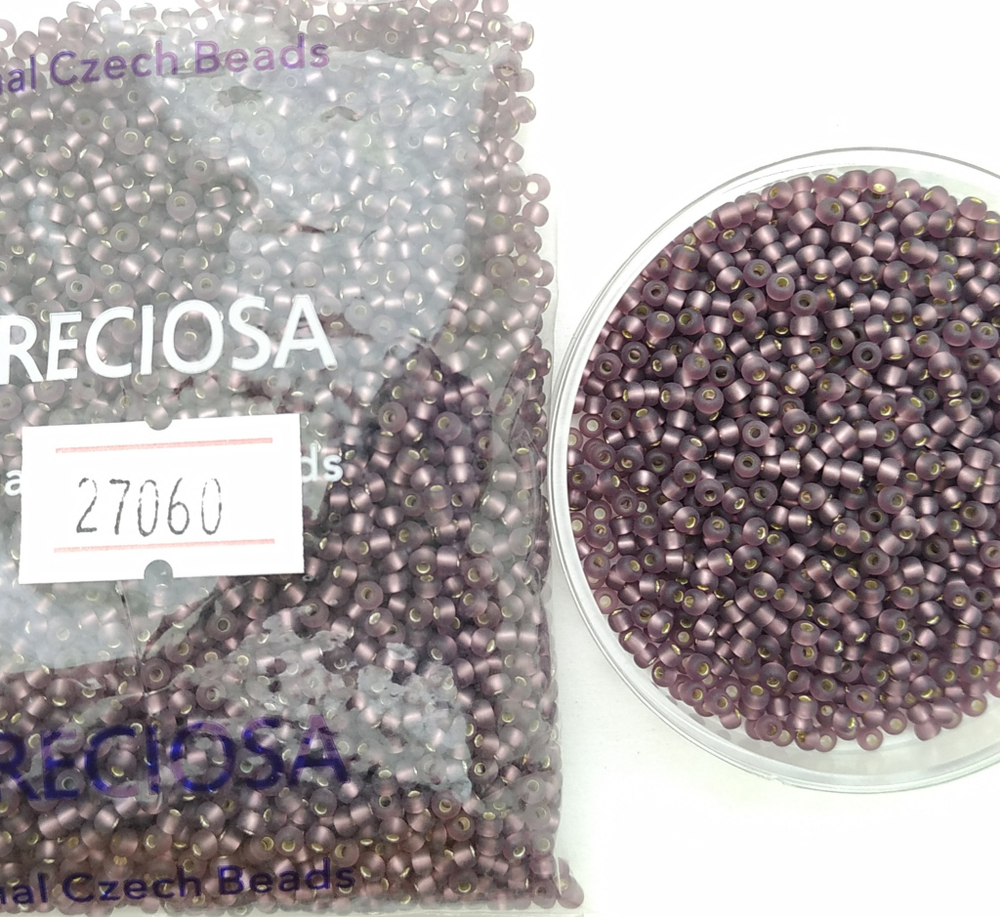 Preciosa бисер 10/0 27060 матовый