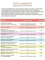 Tefia Ambient Перманентная крем-краска для волос 9.18 Очень светлый блондин пепельно- коричневый, 60 мл
