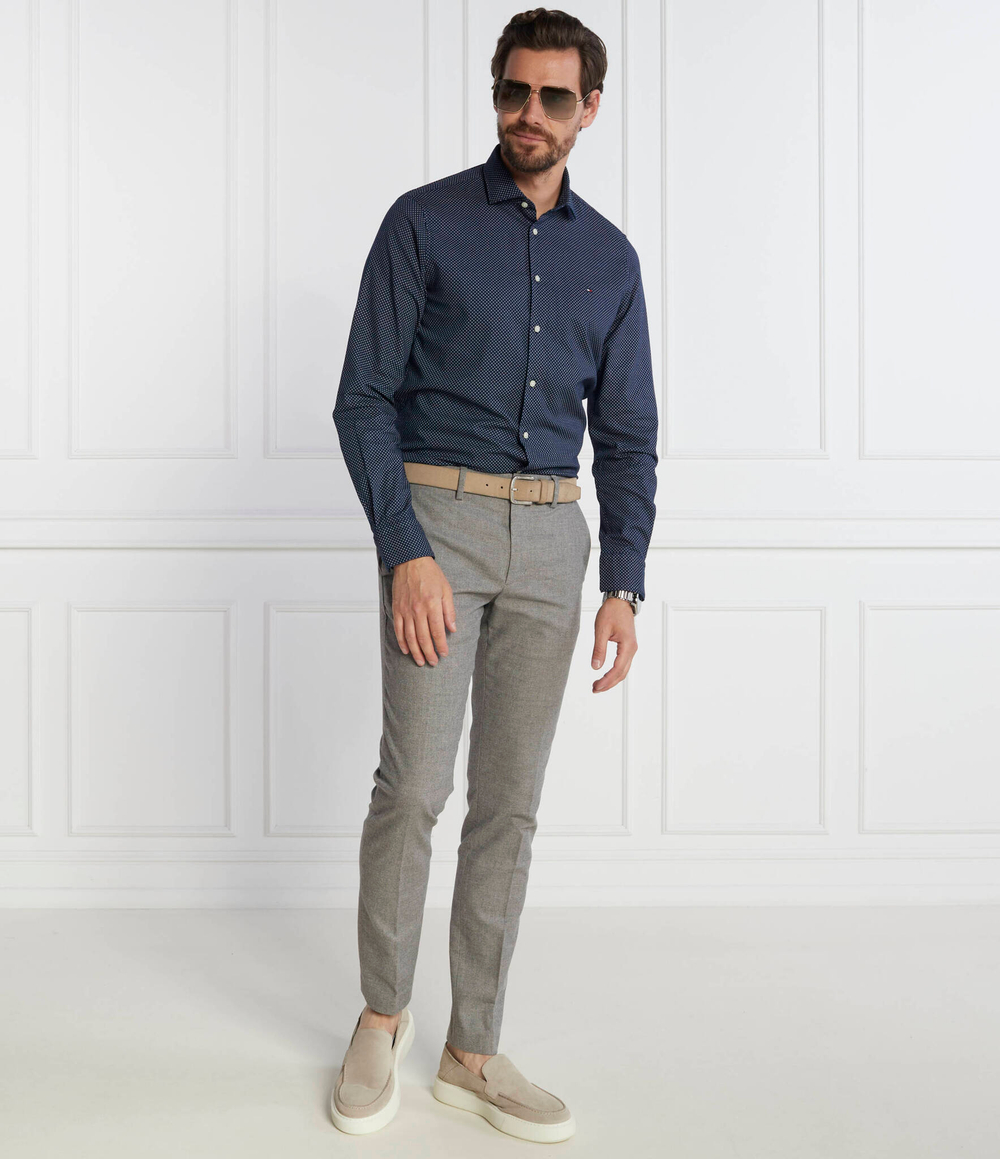 Рубашка DOBBY PRINT Tommy Hilfiger - темно-синий(MW0MW32857)