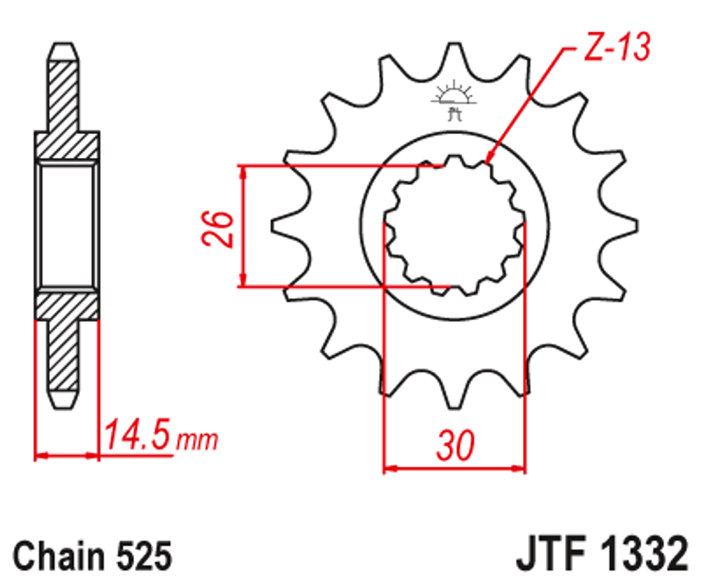 Звезда JTF1332.17