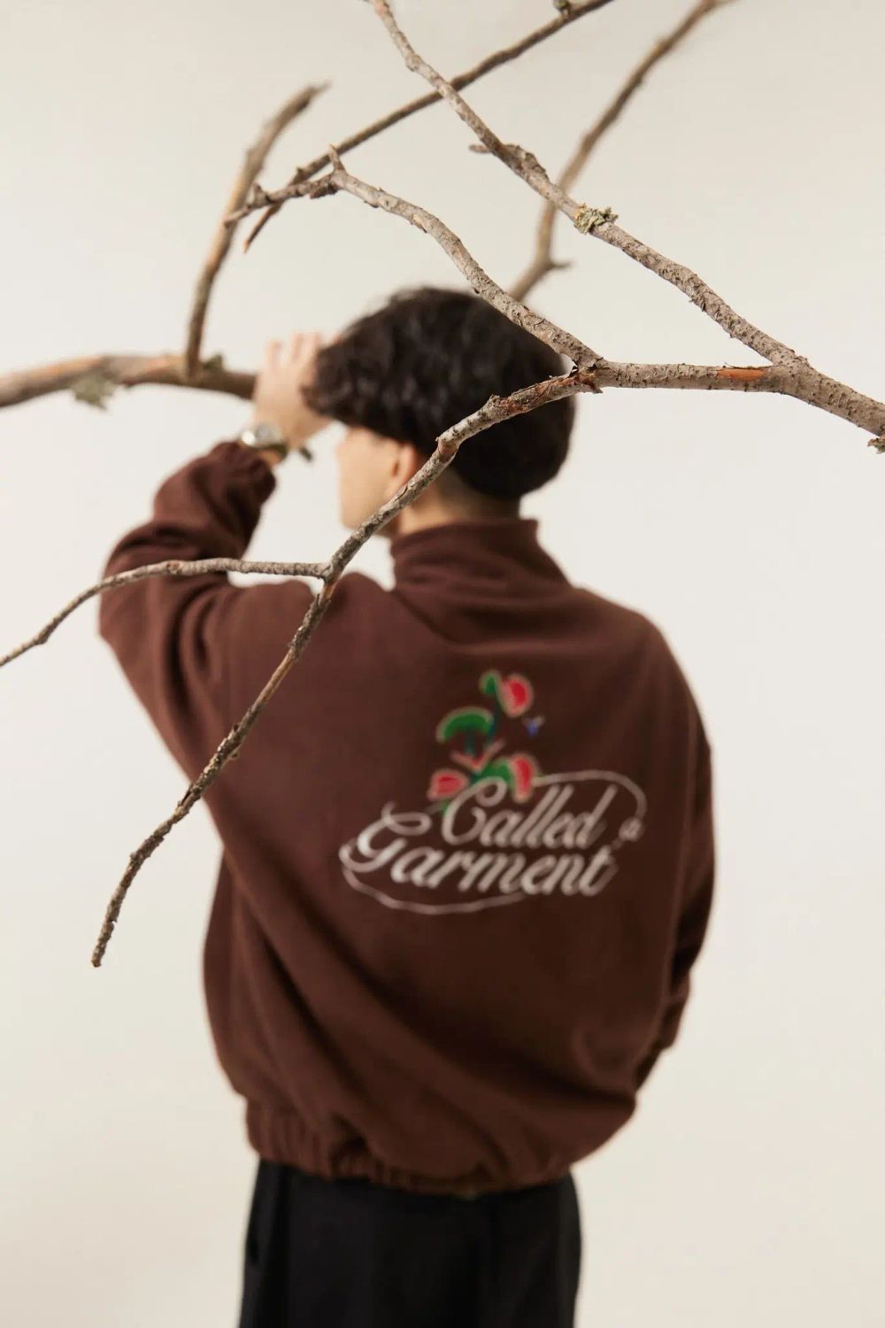 Куртка Called a Garment Флисовая FCF Logo Jacket
vol.2 коричневая