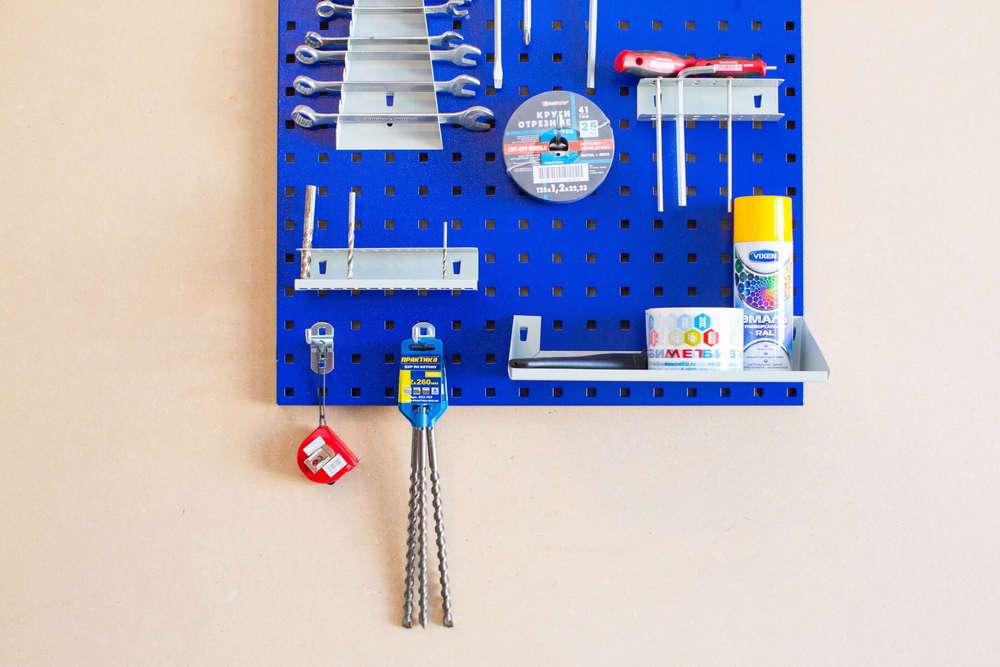 Настенный набор для хранения инструмента