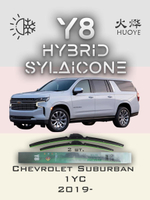 Щетки стеклоочистителя HUOYE Y8 550/550 мм на Chevrolet Silverado | Pinch tab
