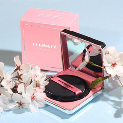 Coringco cherry blossom water cushion spf50+/pa+++ (21) - Увлажняющий кушон + запаска с защитой