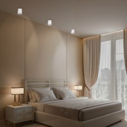 Светильник настенно-потолочный спот ЭРА OL49 WH GX53 IP20 белый