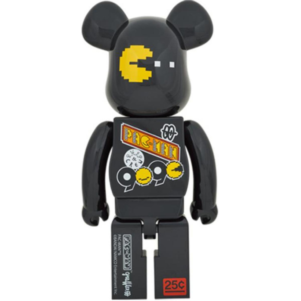 Дизайнерские игрушки BE@RBRICK 1000% PAC-MAN x GRAFFLEX x 9090 x S.H.I.P crew 70cm, PAC-MAN1000%