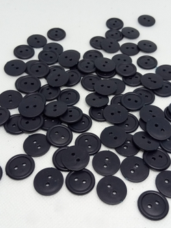 Пуговица 28L (18мм) 2 прокола, пластик, 1 шт