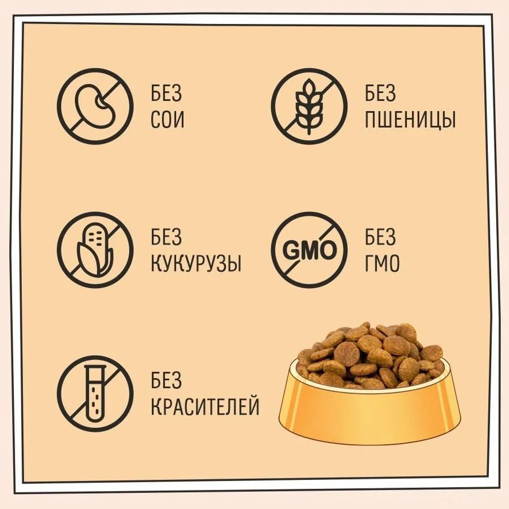 Сухой корм для собак ZILLII Dog Adult 3кг белая рыба и лосось