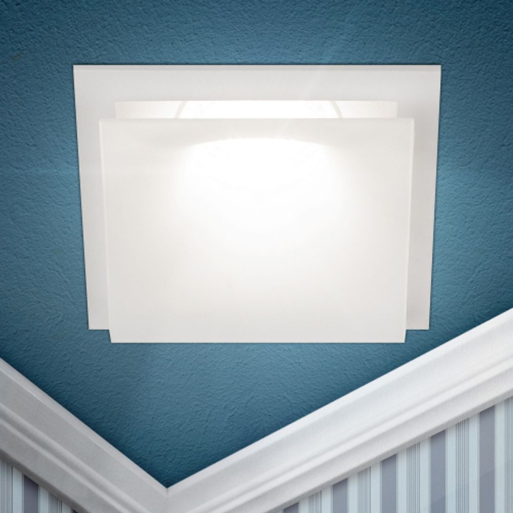 Встраиваемый светильник декоративный ЭРА KL102 WH MR16 GU5.3 белый | Декоративные встраиваемые светильники