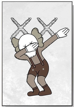 Картина Kaws XX 60/80