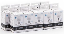 Лампа светодиодная Gauss LED Elementary Globe E14 8Вт 4100K 53128