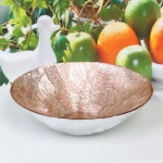 Салатник 24*7см «Ривьера»розовое золото