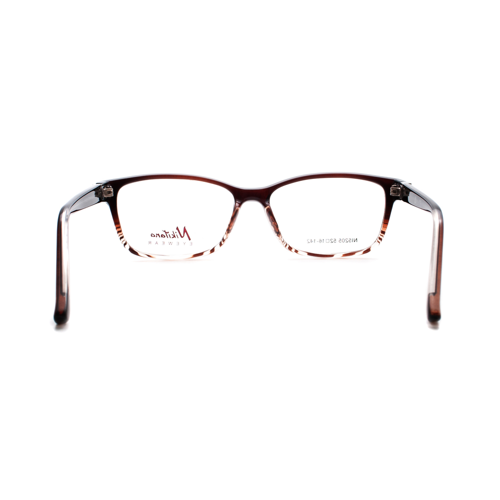 Оправа прямоугольная Nikitana NI5205 C2 коричневый/прозрачный (Китай)
