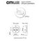 Встраиваемый светильник Citilux CLD007R3