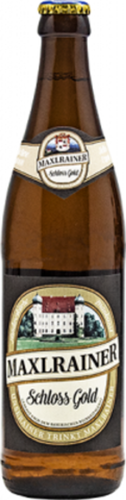 Пиво Макслрайнер Шлосс Голд / Maxlrainer Schloss Gold 0.5 - стекло