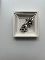 Серьги BALL SILVER