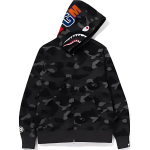 A Bathing Ape Color Camo Shark Wide Fit Full Zip Double Худи